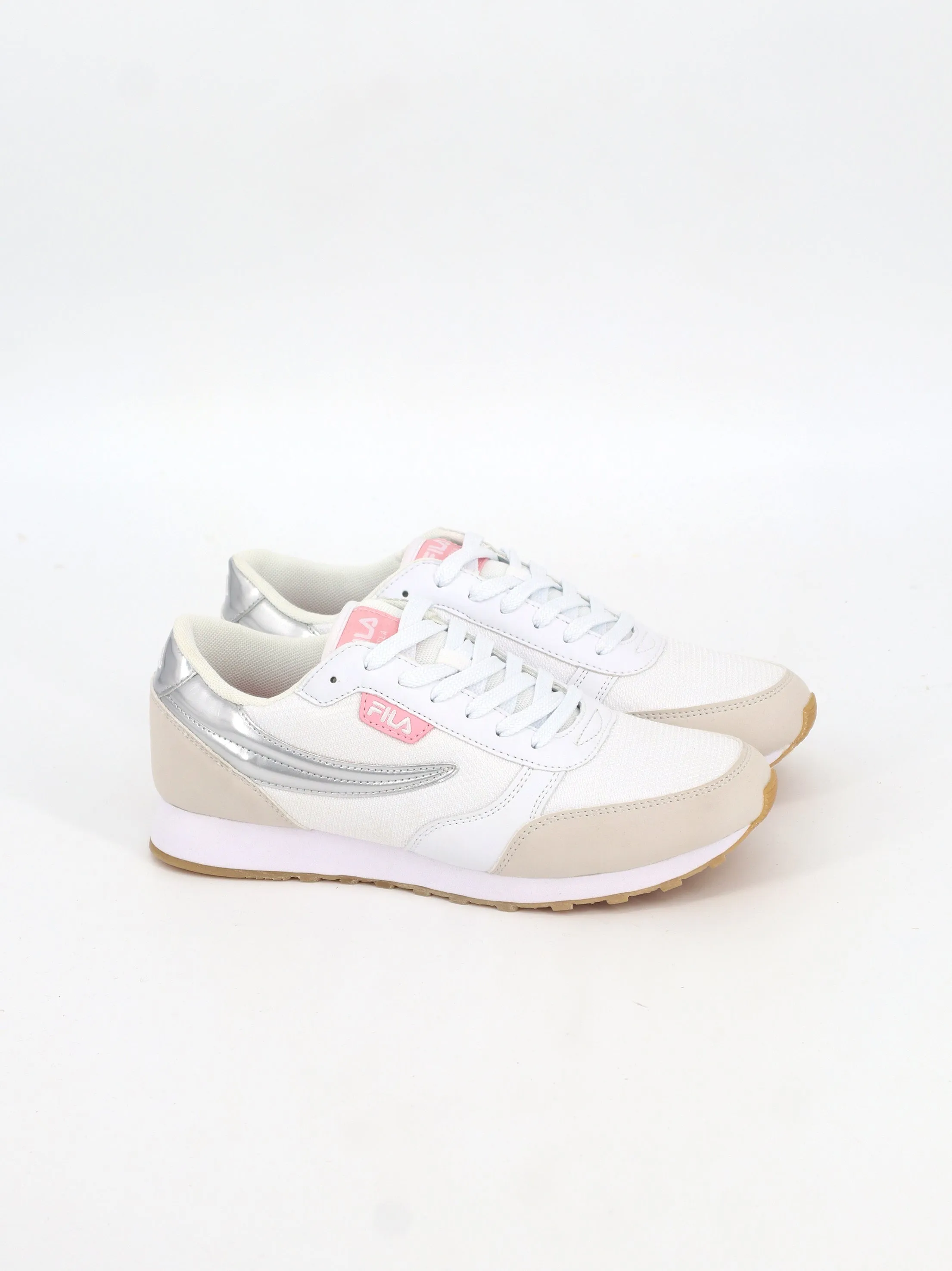 Women's Textured Sneakers,White/Light Beige